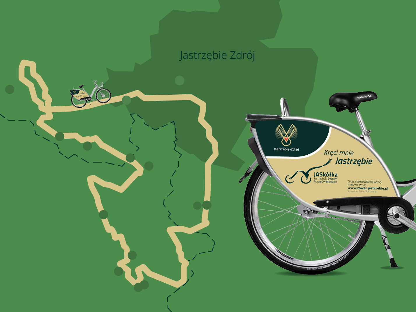 Żelazny Szlak Rowerowy: Wskocz na JASkółkę i odkryj Perłę Śląska z Nextbike!