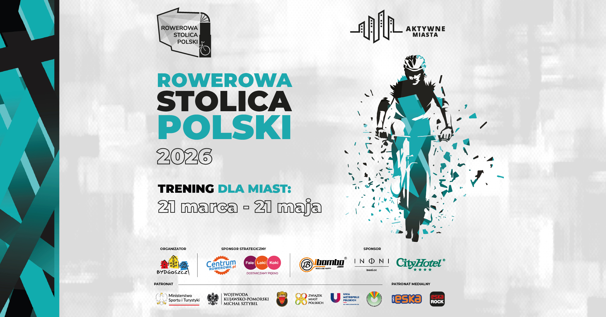 Jastrzębie-Zdrój startuje do Rowerowej Stolicy Polski 2026. Twoje kilometry się liczą